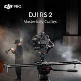 DJI RS 2 Combo – 3-Axis Gimbal Stabilizer for DSLR and Mirrorless Camera, Nikon Sony Panasonic Canon Fujifilm, 10 lb Payload, Carbon Fiber, Touchscreen, Black