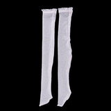 Jili Online Fashion White Over the Knee Fishnet Stockings Socks for 1/3 BJD SD DZ DOD LUTS Dolls