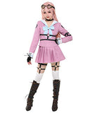 Cosplay.fm Women's Iruma Cosplay Costume Outfit School Uniform with Belt Sets (S, Pink)