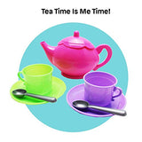 Boley Kitchen Toys Tea Party Set - Includes 1 Tea Pot and 38 Tea Accessories - Educational and Pretend Play Toys for Kids, Children, Toddlers - Durable Plastic Toy Set for Boys and Girls