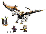 LEGO NINJAGO Wu’s Battle Dragon 71718 Ninja Battle Set Building Kit Featuring Buildable Figures (321 Pieces)