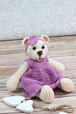 Crochet Pattern for Bear Toy, Betty Bear, Child's Toy CP257