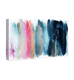 The Oliver Gal Artist Co. Abstract Wall Art Canvas Prints 'Parque del Retiro' Home Décor, 24" x 16", Blue, Pink