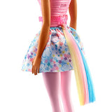 Barbie Dreamtopia Unicorn Doll (Blue & Pink Hair), with Skirt, Removable Unicorn Tail & Headband, Toy for Kids Ages 3 Years Old and Up