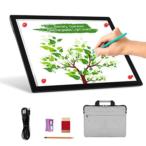 Magnetic A4 Light Board Portable Tracing Light Box Drawing Board