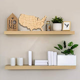 PARBEE US Map Wood Cutout Unfinished Wood Laser America Map Wall Art Decor for 4th of July Tiered Tray Decoration Independence Day Patriotic DIY Crafts