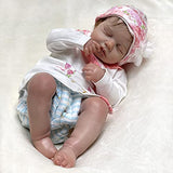 Adolly Gallery 20 Inch Lifelike Reborn Baby Doll Pink Soft Silicone Vinyl Reborn Toddlers Soft Cloth Body Gifts for Girl Ad20c28 Name Stella