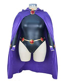 miccostumes Women's Rachel Purple Cloak Black Bodysuit Cosplay Costume (Women s)