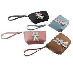 Fully 2pcs PU Leather Mini Doll Accessories Handbag Briefcase Purses Pouch Bag for for 16-18 Inch Barbie 1/3 1/4 BJD Dolls (9X13X3CM/3.54X5.11X1.18)