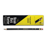 Mirado Black Warrior Woodcase Pencil, HB #2, Black Matte Barrel, Dozen, Sold as 1 Dozen