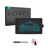HUION Inspiroy Ink H320M Drawing Tablet 10 x 6 Inch Dual-Purpose LCD Writing Tablet, 11 Press Keys, Android Supported, Sleeve Bag Included, Ideal Use for Distance Education & Wed Conference,Black