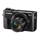 Canon PowerShot G7 X Mark II Digital Camera 20.1MP with 4.2X Optical Zoom Full-HD Point and Shoot Kit Bundled with Complete Accessory Bundle + 64GB + Monopod + Case & More - International Model