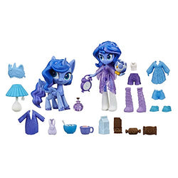 My Little Pony Equestria Girls Princess Luna Potion Princess -- 3" Mini Doll & Pony Toy with 20 Accessories