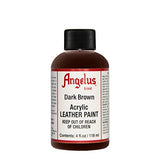 Angelus Leather Paint 4 Oz Dark Brown