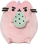 GUND Pusheen Pusheenosaurus Standing with Egg Plush Stuffed Dinosaur Cat 6, Multicolor