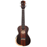 Kadence Ukulele 24" Concert Size Speical Wood Ukulele (Black Wood)