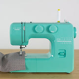 Janome Arctic Crystal Easy-to-Use Sewing Machine with Interior Metal Frame, Bobbin Diagram,