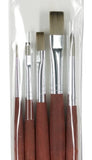 da Vinci Oil & Acrylic Series 5269 College Synthetic Paint Brush Set, Multiple Sizes, 5 Brushes