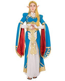 miccostumes Women's Princess Link Cosplay Costume Blue Outfit with Accessories (S)