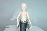 Zgmd 1/4 Bjd Doll the mermaid The black doll with wings joint doll resin