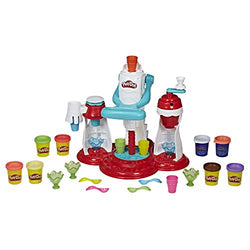 Play-Doh Kitchen Creations Ultimate Swirl Ice Cream Maker Play Food Set with 8 Non-Toxic Colors