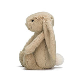 Jellycat Bashful Beige Bunny Stuffed Animal, Medium, 12 inches