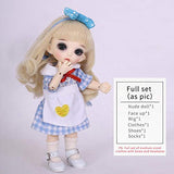 Pukifee Luna N Doll 1/8 Tiny Cute Ball Jointed Doll Resin Fairies Best Birthday Gift Toy for Girl Fairyland Full Set in NS Aspic Face Up
