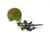 Cherry. Cherry harvest. Basket with cherries. Dollhouse miniature 1:12