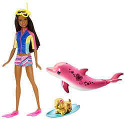 Barbie Dolphin Magic Snorkel Doll
