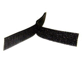 Velcro 1" inch, Hook & Pile Tape, Black, Sew-on Type, 12 inch Lengths Uncut