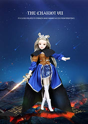 Fortune Days Original Design Dolls, Tarot Series 14 Ball Joints Doll, Best Gift for Girls(The Chariot Cindrella)
