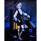 ZDLZDG Boy BJD Doll 1/4 Resin Ball Jointed Dolls 41.5cm, SD Doll Full Set with Clothes Shoes Wig Accessories