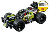 LEGO 42072 Technic Whack Racing Car Toy with Powerful Pull-Back Motor, High-Speed Action Vehicles Building Set