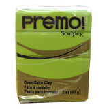 Premo Sculpey Polymer Clay 2 Ounces-Wasabi