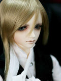 LUSHUN 1/3 BJD Doll 24inch Male Boy Doll Gentleman Style Gentleman Style Blonde Imported Resin Materials Handmade Eyes and Wigs can be Replaced