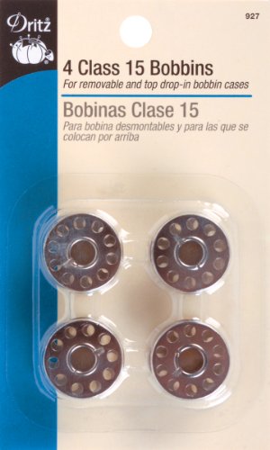 Metal Class 15 Bobbins-4/Pkg