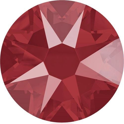 2000, 2058 & 2088 Swarovski Flatback Crystals Non Hotfix Crystal Royal Red | SS12 (3.1mm) - Pack of
