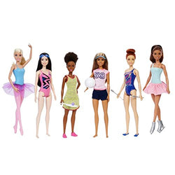 Barbie You Can Be Anything 6 Doll Sports Career Collection with Accessories