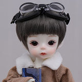 PVGZMB BJD Doll, 1/6 SD Dolls 12 Inch 18 Ball Jointed Doll DIY Toys with Full Set Clothes Shoes Wig Makeup, Best Gift for Girls-SOO