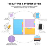 Sticky Notes Set with Bookmark Index, 140 Pages Divider Sticky Notes Bundle, 60 Ruled Lined Notes (4x6), 40 Dotted Notes (3x4), 40 Blank Notes (2.7x4.2) for Planner Bullet Journaling Notebook Textbook