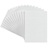 Arteza Canvas Panels 5x7, Inch White Blank Pack of 14, 100% Cotton, 12.3 oz Primed, 7 oz Unprimed, Acid-Free, for Acrylic & Oil Painting, Professional Artists, Hobby Painters & Beginners