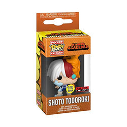 Funko My Hero Academia Shoto Todoroki (GITD) Pocket Pop Keychain (AAA Anime Exclusive)