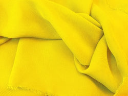 Chiffon Sunshine Yellow 58 Inch Fabric By the Yard (F.E.®)