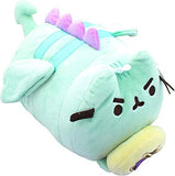 GUND Pusheen Dragonsheen Donut Log Plushed Stuffed Animal Cat, 9.5"