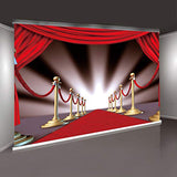 MTMETY 9x6Ft Red Carpet Curtain Backdrop for YouTube Background Photo Video Studio Photography (Vinyl-9x6ft)