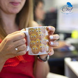 Heat Sensitive Coffee Magic Mugs - Set of Color Cute Coffee Tea Unique Changing Heat Cup 12 oz