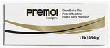 Sculpey Premo Art Clay, White Translucent