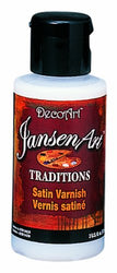 DecoArt Traditions Artist Acrylic Mediums/Specialty Products, 8-Ounce, Satin Varnish