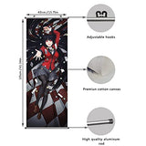 Anime Scroll Poster for Yumeko Jabami- Fabric Prints 100 cm x 40 cm | Premium and Artistic Anime Theme Gift | Japanese Manga Hanging Wall Art Room Decor