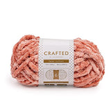 Crafted By Catherine Luxe Velvet Solid Yarn - 2 Pack, Pink, Gauge 6 Super Bulky
